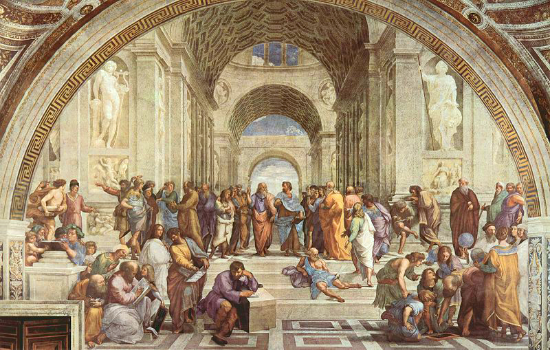 Raphael l ecole d athenes