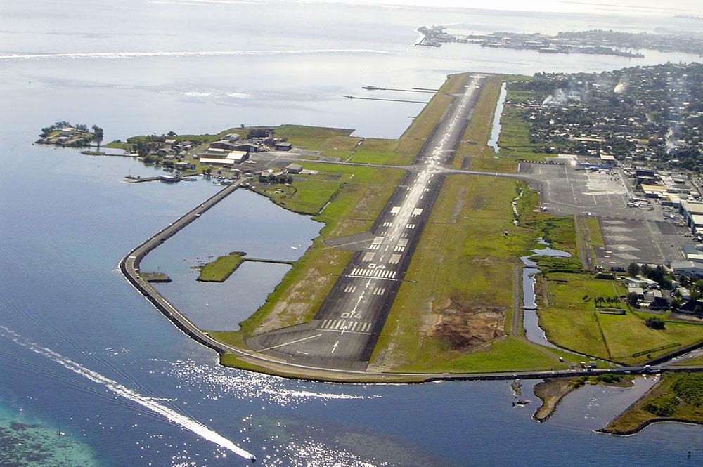 Aéroport de Faaa à Tahiti